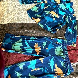 Toddler Boy Dino Pajama set size: 2T Toddler Boy Dino Onesie Size 2T